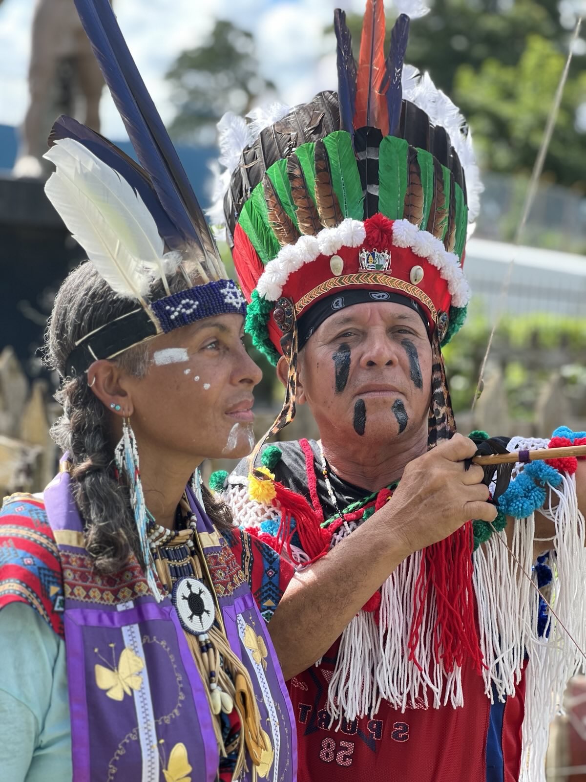 Traditional drums and ceremonial instruments